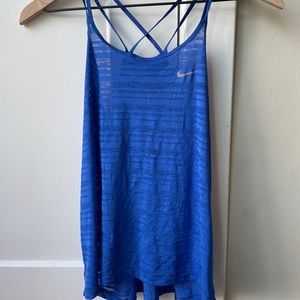 TWO NIKE DRI-FIT TANKS